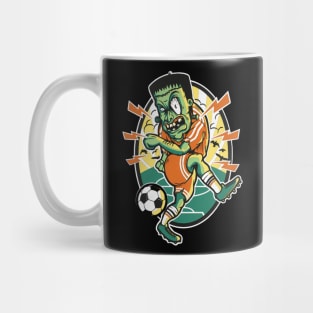 Frankestein in Soccer Mug